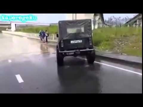 Лучшие авто приколы!!! Придурки на дорогах!!!